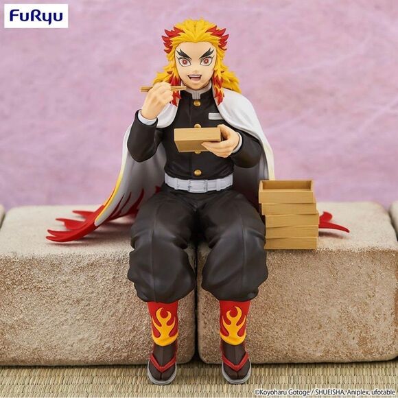 Other - NIB Furyu Demon Slayer Noodle Stopper Rengoku Kyojuro Anime Figure